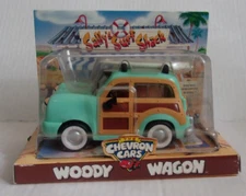 NIB Chevron Cars Woody Wagon Vintage 1999