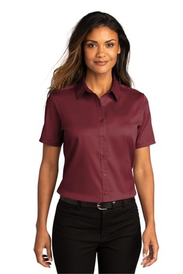 Port Authority LW809 Women's Cotton/Poly SuperPro React Twill Shirt - Pack Of 2