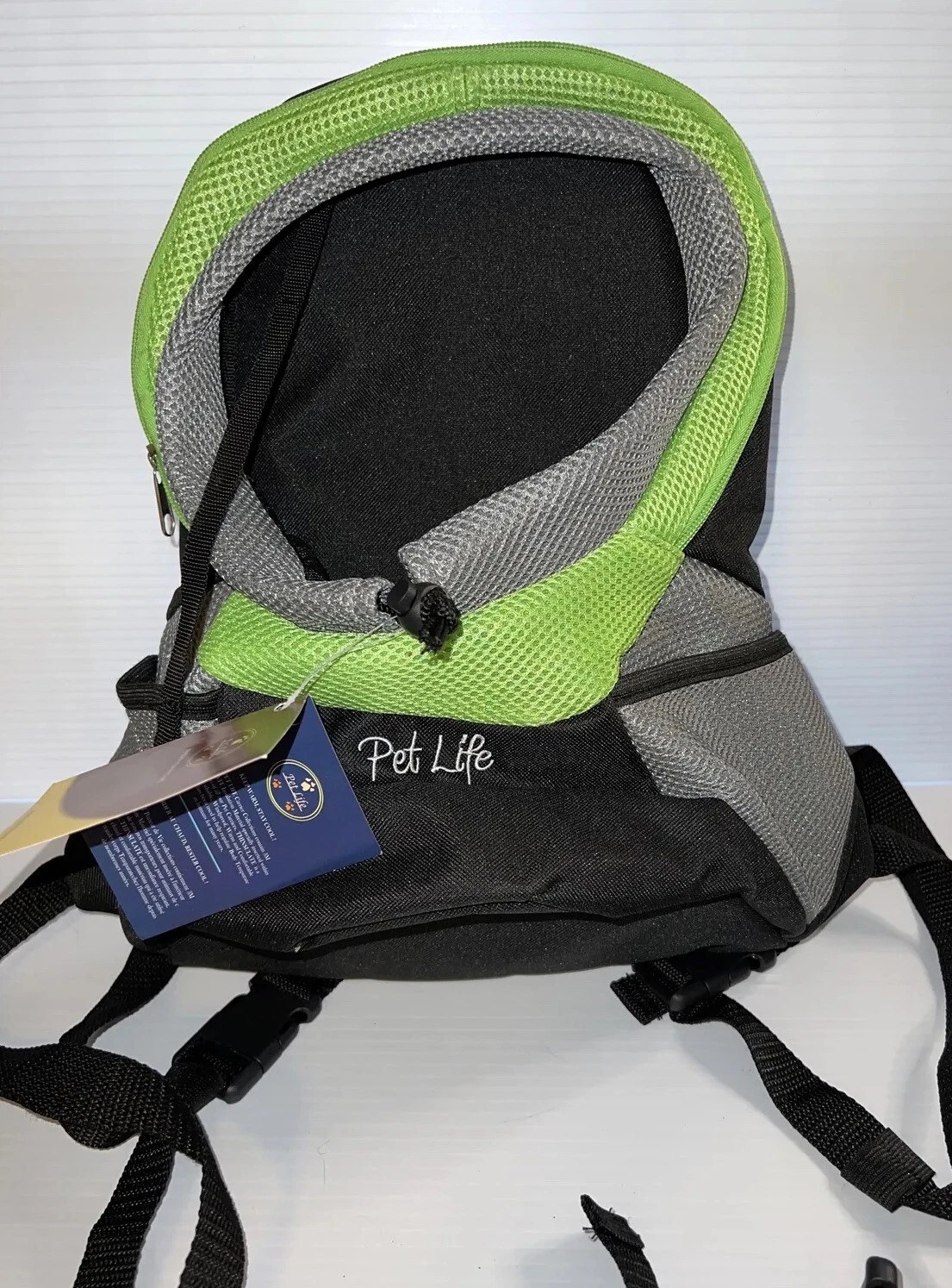 Pack écorce de voyage Pet Life On The Go Supreme sac à dos transporteur d'animaux neuf avec étiquettes