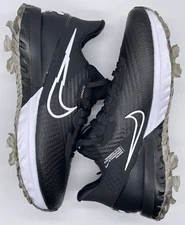 Nike Air Zoom Infinity Tour Golf Shoe Black White Flyknit CT0540-077 Size 4.5