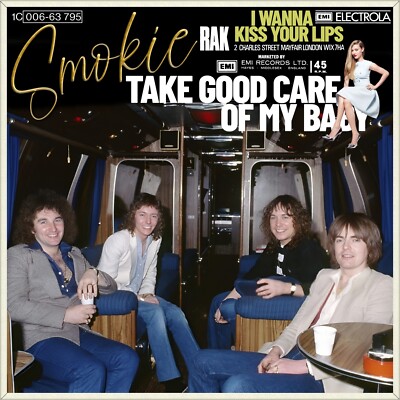 7'' SMOKIE Take Good Care Of My Baby CV BOBBY VEE CHRIS NORMAN RAK 1980 like NEW!