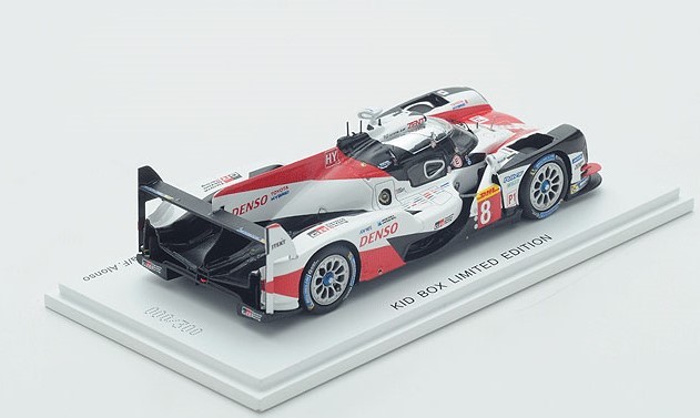 SKB43038 SPARK 1:43 KIDBOX Toyota TS050 #8 Win Spa-Francorchamps