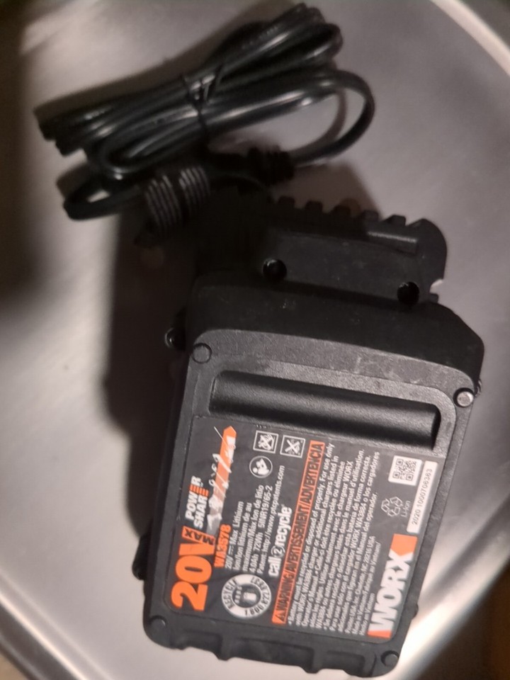 3.0Ah WA3578 20V Max Lithium Battery for Worx POWER SHARE Hedge Trimmer