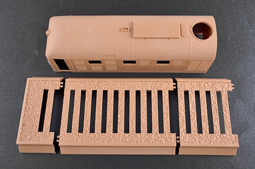 Trumpeter 00225 WEHRMACHTSLOKOMOTIVE V188 1/35 Kit de modélisation - Photo 3/15