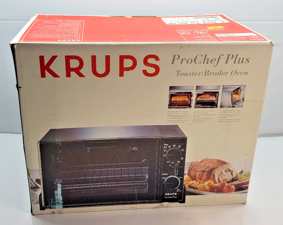 Toaster Oven Krups Slice Toaster New Krups OK710 Deluxe Convection