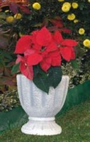 Blumenschale (S104044) Pflanzkorb Pflanzschale Blumentopf Deko Steinguss 36 Cm