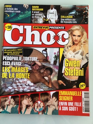 Magazin Choc Nr. 38 - GWEN STEFANI / JANET JACKSON / PETE DOHERTY / TORI RECHTSCHREIBUNG