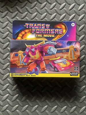 Transformers Retro TF1986 Movie G1 Cavalier Hot Rod Walmart - INHAND