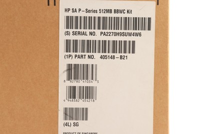 HP 512MB w/Battery Smart Array Battery Back Write Cache Enabler 405148-B21
