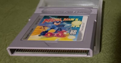 Mega Man II Nintendo Game Boy 1992 With Storage Case Authentic