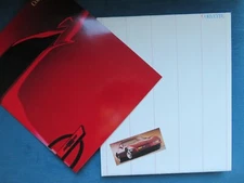 Very Rare Original 1987 Chevrolet Corvette Automobile Booklet