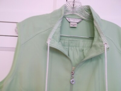Allison Daley Shorts Outfit Apple Green & White, Shorts 16W, Top 18W NWT