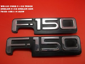 Details About Wb165 Ford F 150 Truck Emblem F150 Emblem Oem F65b 16b114 Aaw