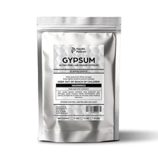 Pacific Pelican Gypsum Powder - Natural Calcium Sulfate for Soil & Gardening
