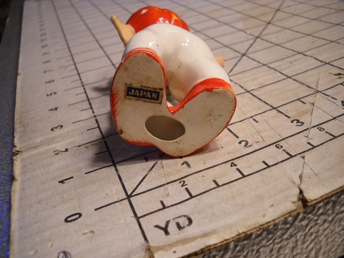 Vintage Pixie Elf Brownie Football Player Figurine - Picture 6 of 8