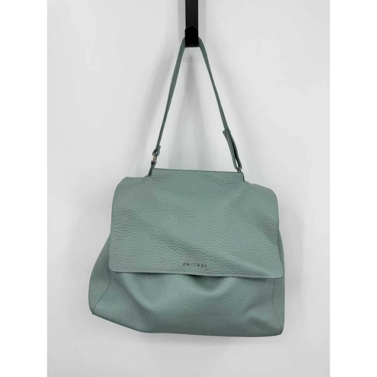 Orciani Black Leather Backpack Tote Made in Italy Quiet Luxury Convertible Rare Orciani Bags & Handbags for Women for sale | eBay main image 4