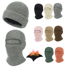 Face Mask Ski Mask Winter Cap Knitted Balaclava Beanie Hat Hood Tactical Warm