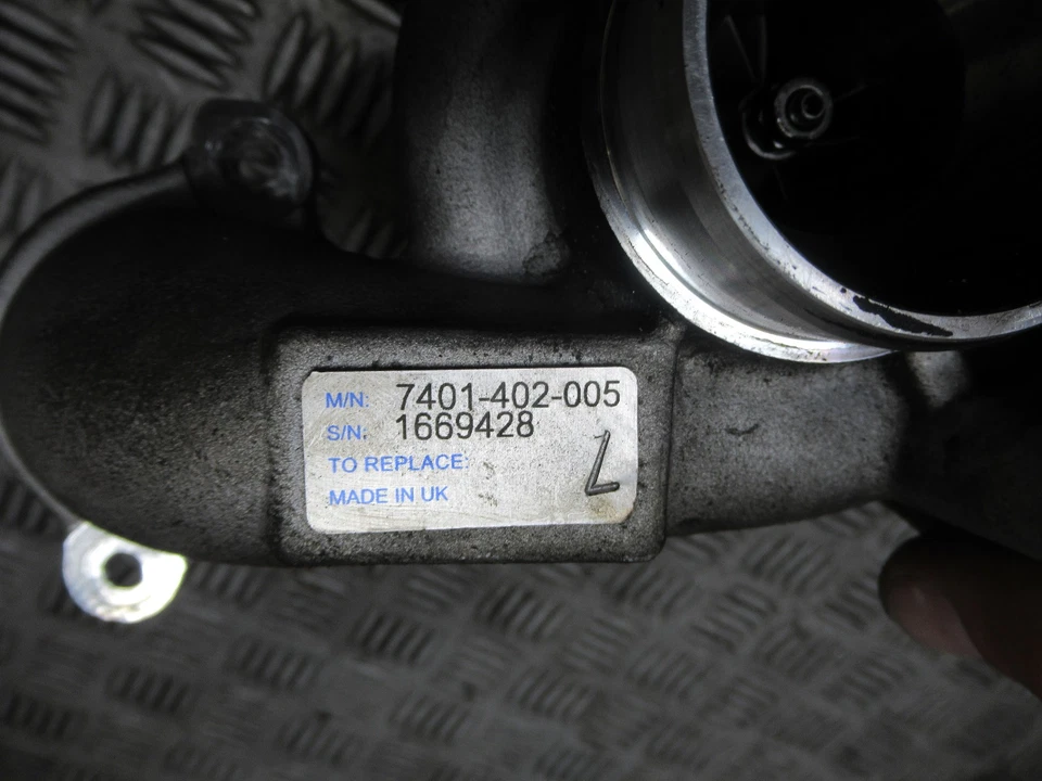 2017 FORD TRANSIT COURIER KOMBI B460 1.5TDCI MK1 TURBOCHARGER REF841 — 第 3/4 张图片