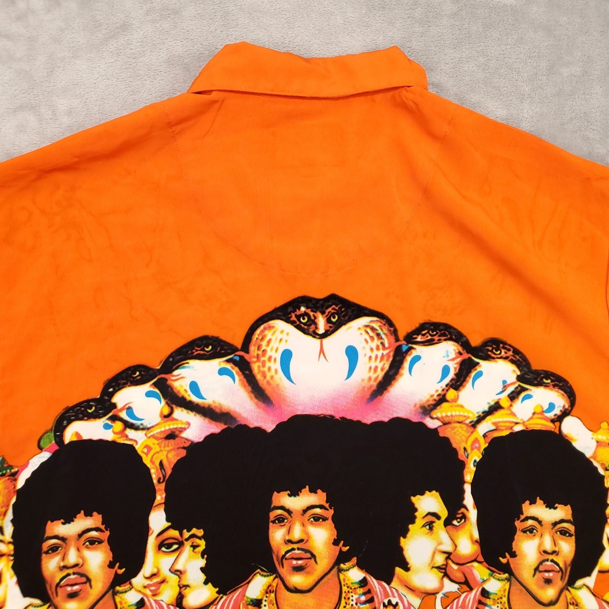 Jimi Hendrix Shirt Mens 2XL Dragonfly Clothing Graphic Psychedelic