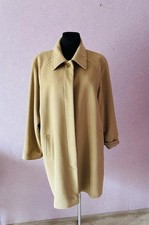Women Jaeger Coat Beige 46 / 3XL / 54