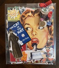 100 Pc. Junk Journal Altered Book Mixed Media Scrapbook Embellishment Lot