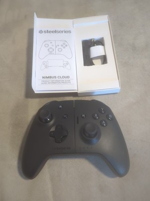 SteelSeries Nimbus Dual Mode Cloud Controller Black /W Manual And Charging Cable