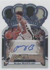 2023-24 Panini Crown Royale Blue 4/75 MarJon Beauchamp #CA-MJN Auto 13rw