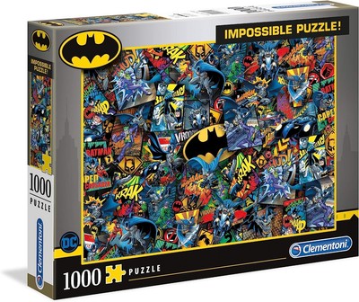 Clementoni - Impossible 1000 Piece Batman Puzzle - - Cle39575