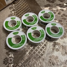 Lot of 6 Medline CURAD 1/2 in. Waterproof Adhesive Tape 5 yds. On Each Roll