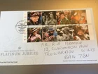 GB STAMPS BADLY ADDRESSED FINE USED FIRST DAY COVER 2022 PLATINUM JUBILEE
