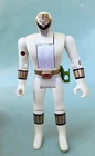 Vintage 1993 Bandai Auto Morphin Head Flip White Power Ranger  Action Figure