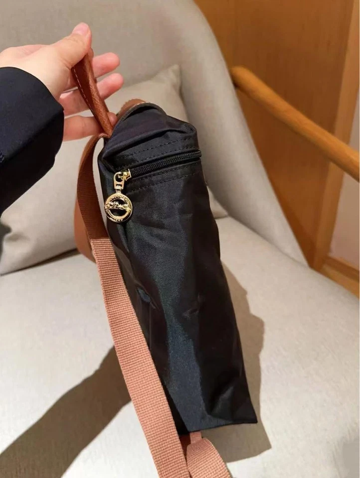 LONGCHAMP Le Pliage Original M Backpack Black Casual Canvas Bag Rectangle Unused - image 4 of 4