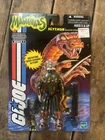 2000 Hasbro GI JOE - MANIMALS Slythor Action Figure - MOC Original Card Series 1