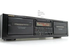 Onkyo HXPRO Cassette Tape Player Recorder TA-RW411 Dual Double Deck FREE SHIP