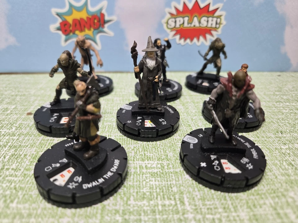 Wizkids Heroclix Lord of the Rings Lot Of Gamepieces- Check Out Photos Gandalf - Image 2 of 4