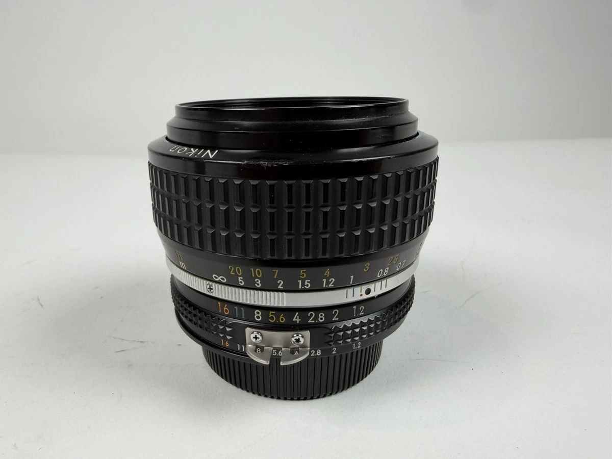 Nikon AI-S 50mm Focal f/1.2 Camera Lenses for sale - eBay