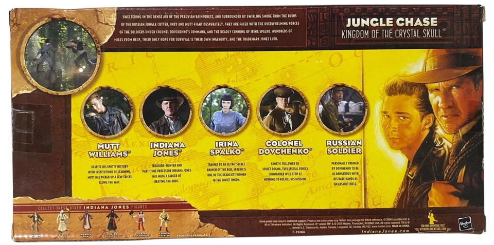 Indiana Jones Jungle Chase Kingdom of Crystal Skull Target Excl Nuevo LEER 2008 Foto 2 de 4