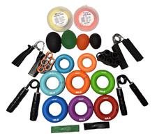 Grip Strength Trainer, Hand Strengthener, Forearm Strengthener, Bundle