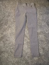 Tommy Hilfiger multicolor Check Stretch Tapered Leg Pull On Pants Women  s 4