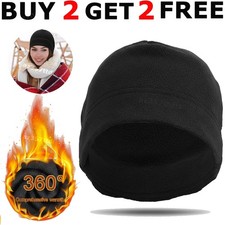 Military Tactical Skull Cap Winter Warm Fleece Windproof Ski Cycling Beanie Hat