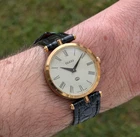 Rare - Gucci Quartz Unisex Shelly Roman Dial Watch - New Battery & Glass