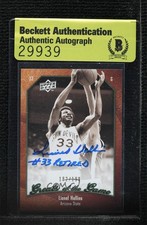 BAS 2009 Greats of the Game Numbered to 199 182/199 Lionel Hollins Authentic 3c7