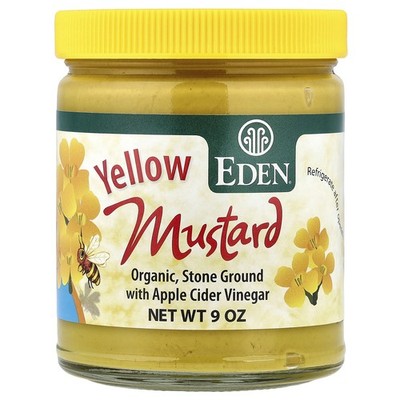Organic Yellow Mustard, 9 oz