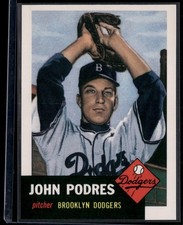 1991 Topps Archives 1953 #263 John Podres