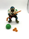 Vtg 1991 Teenage Mutant Ninja Turtles Slap Shot Leo Complete - - no action