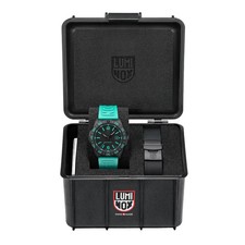 Luminox Pacific Diver Men's Quartz Watch XS.3124.N.SET Black Dial Rubber 200M