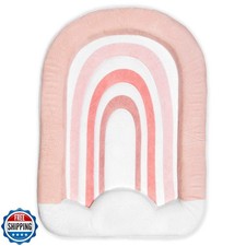 Blooming Bath Rainbow Baby Bath Mat - Sink Bathtub Cushion for Infants - Plus