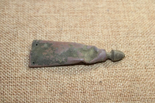 Civil War Bayonet Scabbard Tip Dug Between Wilderness & Chancellorsville
