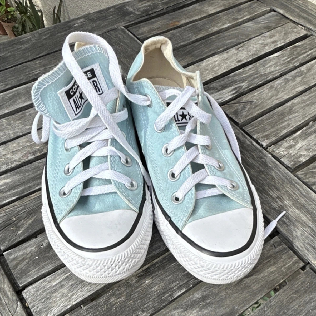 Converse Chuck Taylor All Star Low Light Blue for Sale