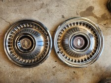 Set Of 2 Genuine 1970 To 1974 Chevy Impala 15 Inch Hubcaps Wheel Covers Set Of 2 Genuine 1970 To 1974 Chevy Impala 15 Inch Hubcaps Wheel Covers